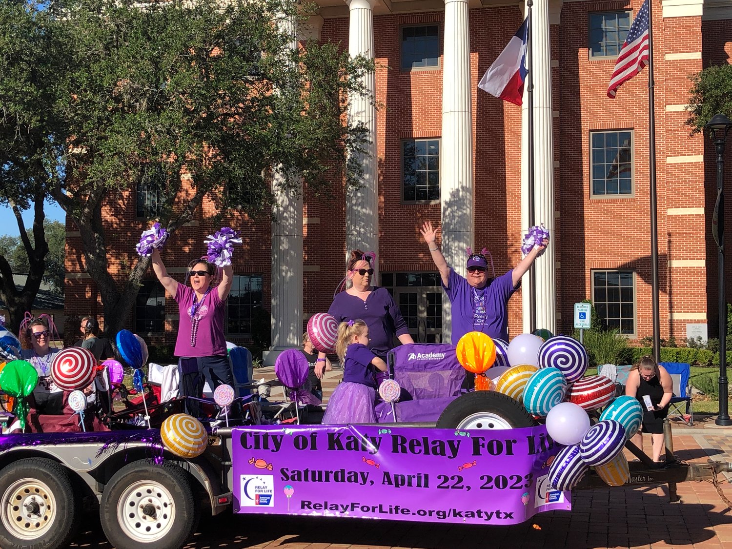 The Katy Relay for Life is set for April 22, 2023, but as its volunteers will attest, it's never too early to call attention to a worthy cause.